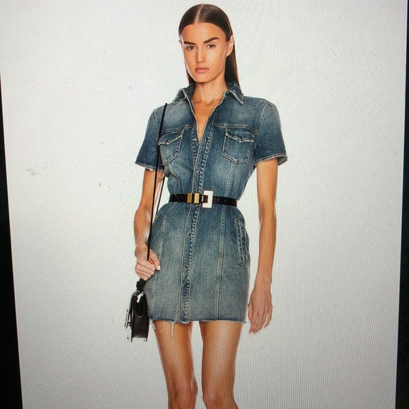 Saint Laurent Denim Dress 